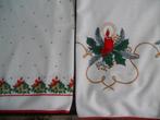 2 (kerst) tafelkleden, Ophalen, Zo goed als nieuw, Overige kleuren, Tafelkleed of Tafelzeil