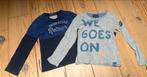 2 longaleeves retour maat 104, Ophalen of Verzenden, Zo goed als nieuw, Jongen, Shirt of Longsleeve