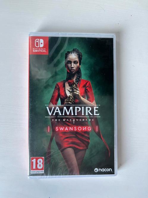 NIEUW in seal: Vampire: the masquerade, Spelcomputers en Games, Games | Nintendo Switch, Zo goed als nieuw, 1 speler, Verzenden