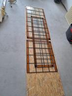 3 x glas in lood binnen 125x58, 70 x 58 en 144x38 bovenlicht, Ophalen, Minder dan 80 cm, Overige typen, Zo goed als nieuw