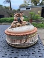 Antieke Potje met Engelen, Antiek en Kunst, Ophalen of Verzenden