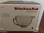 KitchenAid Glazen Mengkom - Zo Goed Als Nieuw!, Witgoed en Apparatuur, Keukenmixers, 4 liter of meer, 3 snelheden of meer, Ophalen of Verzenden