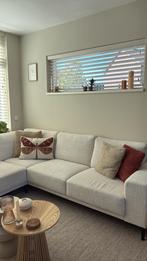 Beige bank met hoek links, Ophalen, Nieuw, Stof