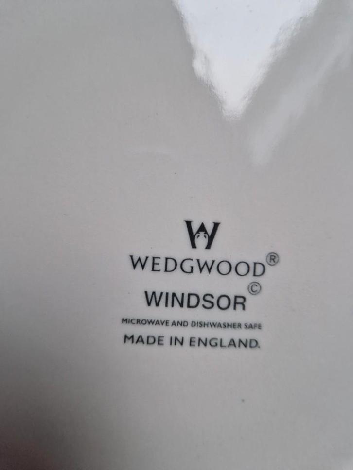 Wedgwood Windsor servies, Huis en Inrichting, Keuken | Servies, Zo goed als nieuw, Bord(en), Wedgwood, Porselein, Ophalen