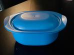 Tupperware ultrapro oven schaal blauw 3 ltr, Huis en Inrichting, Keuken | Tupperware, Ophalen of Verzenden, Gebruikt, Blauw, Schaal