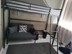 Hoogslaper incl matras en bankje, Ophalen, Eenpersoons, Zo goed als nieuw, 200 cm