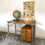 Vintage, Midcentury Bauhaus bureau, lerarenbureau, desk, Gebruikt, Ophalen, Bureau