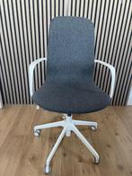 Bureaustoel Langfjall IKEA - donkergrijs, Huis en Inrichting, Bureaustoelen, Ophalen, Gebruikt, Grijs, Bureaustoel