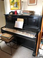 Akoestische piano, Joh. de Heer Rotterdam, Ophalen, Gebruikt, Zwart
