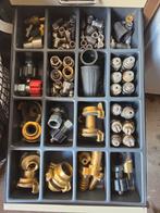 Diverse verzameling leidingonderdelen, Doe-het-zelf en Verbouw, Overige materialen, Gebruikt, Minder dan 20 mm, Overige typen