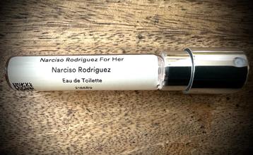 Narciso Rodriguez Eau de Toilette For Her parfum  beschikbaar voor biedingen