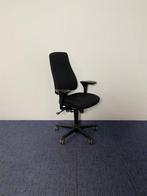 1 x Bureaustoel Kinnarps Freefloat 6000, zwarte stoffering, Huis en Inrichting, Bureaustoelen, Ophalen, Gebruikt, Zwart, Bureaustoel