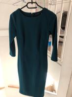 Mooie donkergroene jurk - Maat 36, Kleding | Dames, Ophalen of Verzenden, Zo goed als nieuw, Knielengte, Maat 36 (S)