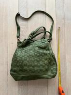 Stijlvolle nieuwe groene leren tas van Vera Pelle, echt leer, Sieraden, Tassen en Uiterlijk, Tassen | Damestassen, Ophalen of Verzenden