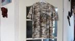 Ed Hardy T-shirt z.g.a.n. camouflage bruin mt. XL, Kleding | Heren, T-shirts, Ophalen of Verzenden, Maat 56/58 (XL), Bruin, Zo goed als nieuw