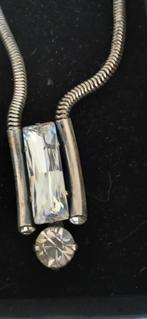 BULATTI 🌸  Prachtige ketting grote steen, Sieraden, Tassen en Uiterlijk, Kettingen, Ophalen of Verzenden, Zo goed als nieuw, Zilver