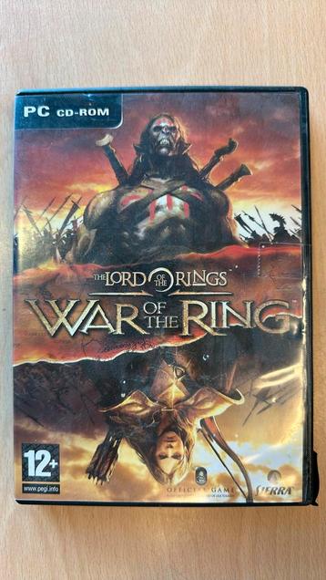 Pc cd-rom The Lord of the Rings war of the ring 12+ beschikbaar voor biedingen