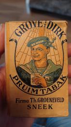 Tabak grove dirk sneek Friesland, Verzamelen, Ophalen of Verzenden, Gebruikt