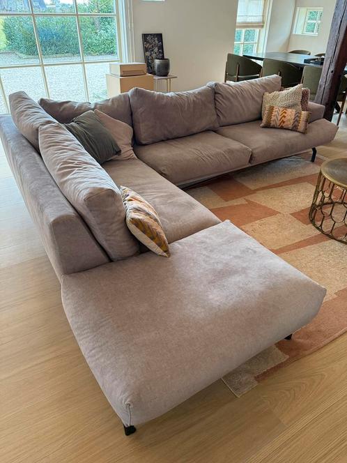 Hoekbank Vincenzo, Huis en Inrichting, Banken | Sofa's en Chaises Longues, Zo goed als nieuw, Vierpersoons of meer, 300 cm of meer
