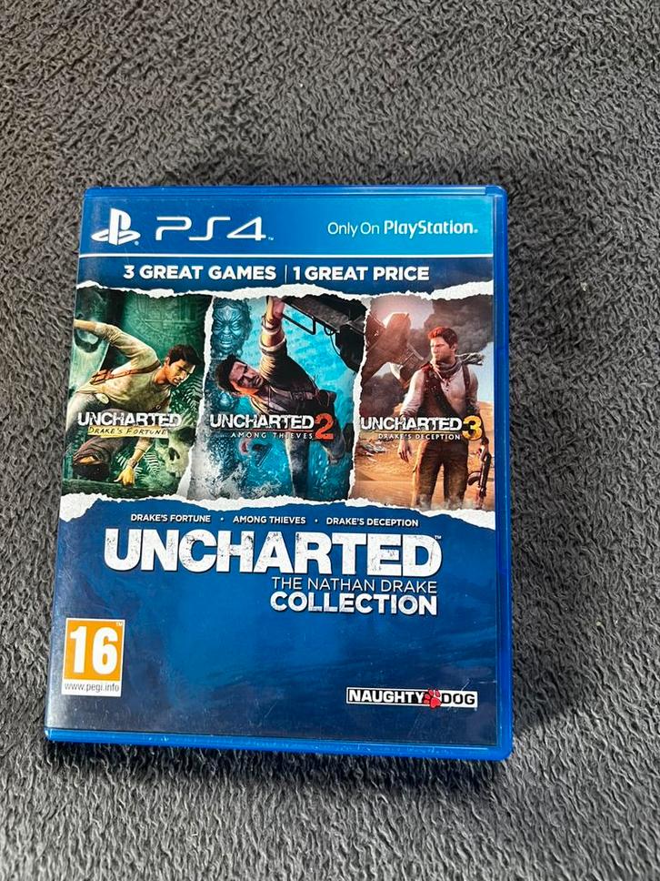 Uncharted : The Nathan Drake Collection, Spelcomputers en Games, Games | Sony PlayStation 4, Zo goed als nieuw, Shooter, 1 speler