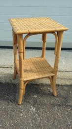 Vintage, rotan plantentafel, Rohé Noordwolde, jaren 70, Ophalen, Zo goed als nieuw