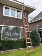 Ladder 8.20 hoog, 3 delig, Doe-het-zelf en Verbouw, Ophalen, Gebruikt, Ladder, Opvouwbaar of Inschuifbaar