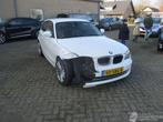 BMW 1-serie 116d Corp.BnsLine REST BPM 450 EURO ! (bj 2011), Auto diversen, Schadeauto's, 1995 cc, Wit, BMW, Hatchback