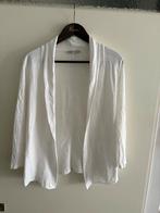 Turnover linnen vest XL wit, Wit, Maat 46/48 (XL) of groter, Zo goed als nieuw, Turnover