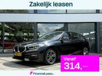 BMW 1-serie 118i Executive Ed. Sport | Navi | LED | Virtual, Auto's, BMW, 65 €/maand, Gebruikt, Zwart, Origineel Nederlands