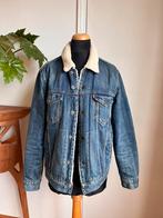 Levi’s sherpa jeans spijker jacket maat S, Maat 46 (S) of kleiner, Gedragen, Blauw, Ophalen of Verzenden
