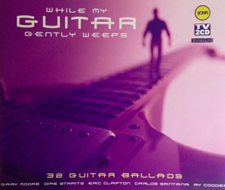CD-sale VARIOUS - While My Guitar Gently Weeps Cd1+2, Cd's en Dvd's, Cd's | Rock, Zo goed als nieuw, Poprock, Verzenden