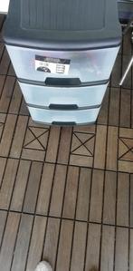 Ladekast transparant/zwart, Zo goed als nieuw, Minder dan 100 cm, 25 tot 50 cm, 50 tot 100 cm