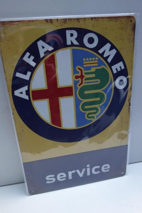 ALFA ROMEO AUTO LOGO XL BORD SERVICE, Verzamelen, Overige Verzamelen, Nieuw, Ophalen of Verzenden