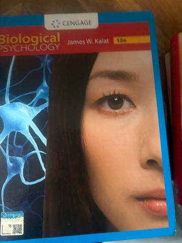 Biologische Psychologie Kalat 13e editie beschikbaar voor biedingen