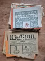 Partij locale krantjes, bladen, e.d. Koninklijk Huis, Ophalen of Verzenden, Gebruikt, Tijdschrift of Boek