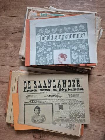 Partij locale krantjes, bladen, e.d. Koninklijk Huis beschikbaar voor biedingen
