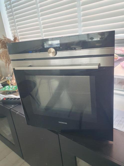 Siemens Combi-magnetron combi-oven 60×60cm, Witgoed en Apparatuur, Ovens, Gebruikt, Inbouw, Oven met grill, 45 tot 60 cm, 45 tot 60 cm