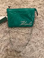 Nieuwe Karl Lagerfeld Tas, Verzenden, Nieuw, Groen, Avondtasje
