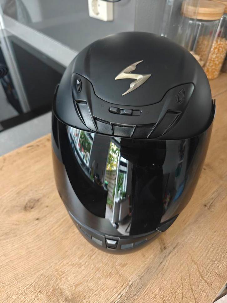 Scorpion Integraalhelm - donker vizier, Motoren, Kleding | Motorhelmen, Dames, Heren, Integraalhelm, S, Overige merken, Tweedehands