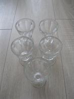 5 x ijscoup vintage, Ophalen of Verzenden, Zo goed als nieuw, Glas, Overige stijlen