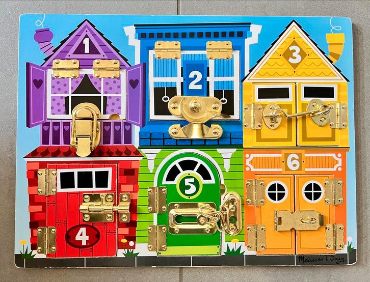 Melissa & Doug Grendelbord - Educatief Speelgoed, Kinderen en Baby's, Speelgoed | Educatief en Creatief, Zo goed als nieuw, Puzzelen