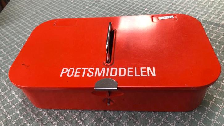 Brabantia Poetsmiddelen Doos, Verzamelen, Retro, Huis en Inrichting, Ophalen of Verzenden