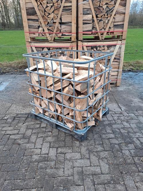 Haardhout eik, beuk, berk of een mix, Tuin en Terras, Haardhout, Blokken, 6 m³ of meer, Ophalen