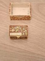 Vintage cloisonne pillendoosje nieuw, Antiek en Kunst, Ophalen of Verzenden