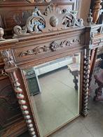 Antieke spiegel, Antiek en Kunst, Antiek | Spiegels, 100 tot 150 cm, Ophalen
