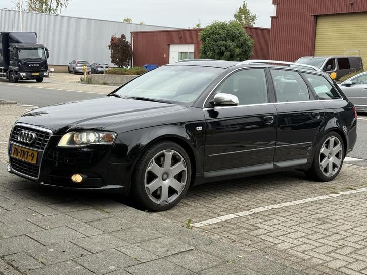 Audi A4 Avant 4.2 V8 S4 345PK Quattro DSG Dealer Onderhouden, Auto's, Audi, Bedrijf, A4, ABS, Airbags, Airconditioning, Alarm