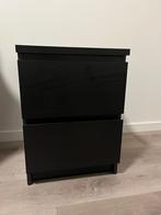 Nachtkastjes Malm IKEA, Huis en Inrichting, Slaapkamer | Nachtkastjes, Ophalen, Zo goed als nieuw, Minder dan 45 cm, 55 tot 70 cm