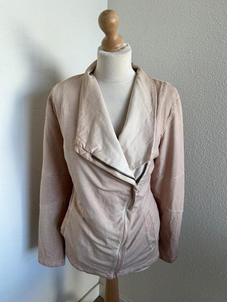 Betty Barclay maat 42 beige jack vest 2619, Kleding | Dames, Truien en Vesten, Zo goed als nieuw, Maat 42/44 (L), Beige, Ophalen of Verzenden