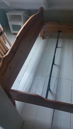 Gratis Bed ombouw massief hout 200x160, Ophalen, Gebruikt