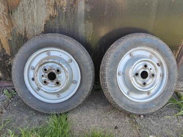 Vespa V50 patina velgen 9 inch  beschikbaar voor biedingen